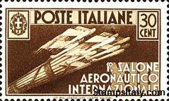Italy Stamp Scott nr 346 - Francobolli Sassone nº 385 - Click Image to Close