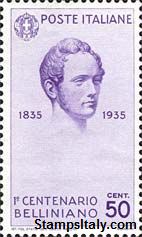 Italy Stamp Scott nr 351 - Francobolli Sassone nº 390 - Click Image to Close