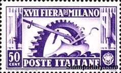 Italy Stamp Scott nr 357 - Francobolli Sassone nº 396 - Click Image to Close
