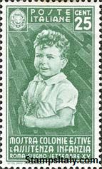 Italy Stamp Scott nr 369 - Francobolli Sassone nº 408 - Click Image to Close