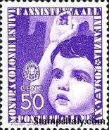 Italy Stamp Scott nr 371 - Francobolli Sassone nº 410 - Click Image to Close