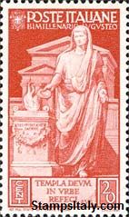 Italy Stamp Scott nr 379 - Francobolli Sassone nº 418 - Click Image to Close