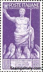 Italy Stamp Scott nr 382 - Francobolli Sassone nº 421 - Click Image to Close