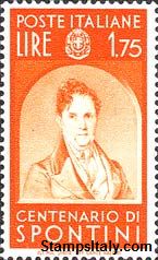 Italy Stamp Scott nr 394 - Francobolli Sassone nº 433 - Click Image to Close
