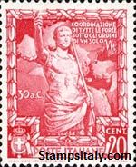 Italy Stamp Scott nr 401 - Francobolli Sassone nº 440 - Click Image to Close