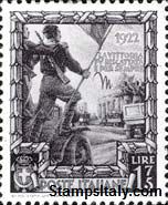 Italy Stamp Scott nr 407 - Francobolli Sassone nº 446 - Click Image to Close