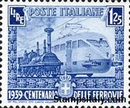 Italy Stamp Scott nr 412 - Francobolli Sassone nº 451 - Click Image to Close
