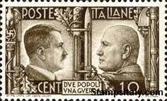 Italy Stamp Scott nr 413 - Francobolli Sassone nº 452 - Click Image to Close