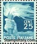 Italy Stamp Scott nr 464A - Francobolli Sassone nº 545