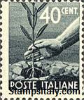 Italy Stamp Scott nr 465 - Francobolli Sassone nº 546 - Click Image to Close