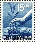 Italy Stamp Scott nr 473A - Francobolli Sassone nº 560 - Click Image to Close