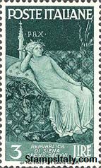Italy Stamp Scott nr 480 - Francobolli Sassone nº 568 - Click Image to Close