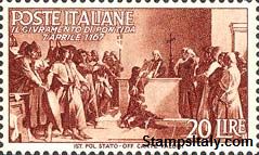 Italy Stamp Scott nr 485 - Francobolli Sassone nº 573 - Click Image to Close