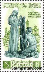 Italy Stamp Scott nr 489 - Francobolli Sassone nº 574 - Click Image to Close