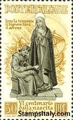 Italy Stamp Scott nr 492 - Francobolli Sassone nº 577 - Click Image to Close