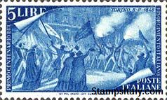 Italy Stamp Scott nr 497 - Francobolli Sassone nº 582 - Click Image to Close