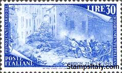 Italy Stamp Scott nr 504 - Francobolli Sassone nº 589 - Click Image to Close
