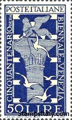 Italy Stamp Scott nr 513 - Francobolli Sassone nº 597 - Click Image to Close