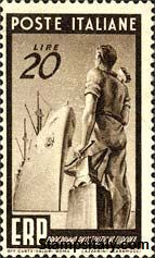 Italy Stamp Scott nr 517 - Francobolli Sassone nº 603 - Click Image to Close