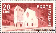 Italy Stamp Scott nr 521 - Francobolli Sassone nº 606 - Click Image to Close