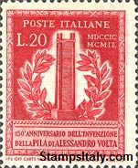 Italy Stamp Scott nr 526 - Francobolli Sassone nº 611 - Click Image to Close