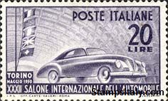 Italy Stamp Scott nr 532 - Francobolli Sassone nº 617 - Click Image to Close