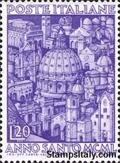 Italy Stamp Scott nr 535 - Francobolli Sassone nº 620 - Click Image to Close