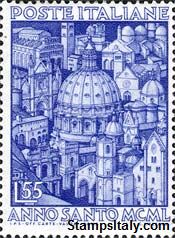 Italy Stamp Scott nr 536 - Francobolli Sassone nº 621 - Click Image to Close