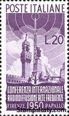 Italy Stamp Scott nr 538 - Francobolli Sassone nº 623 - Click Image to Close