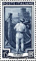 Italy Stamp Scott nr 556 - Francobolli Sassone nº 641 - Click Image to Close