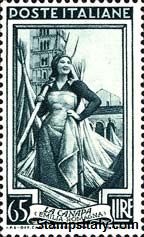 Italy Stamp Scott nr 565 - Francobolli Sassone nº 650 - Click Image to Close