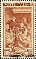 Italy Stamp Scott nr 566 - Francobolli Sassone nº 651 - Click Image to Close