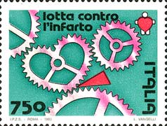 Italy Stamp Scott nr 1923 - Francobolli Sassone nº 2050